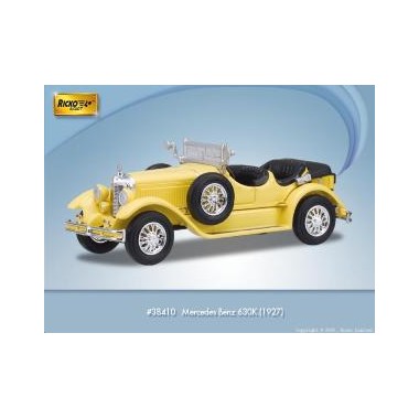 Miniature Mercedes 630K Jaune 1927 Miniature Mercedes 630K Jaune 1927