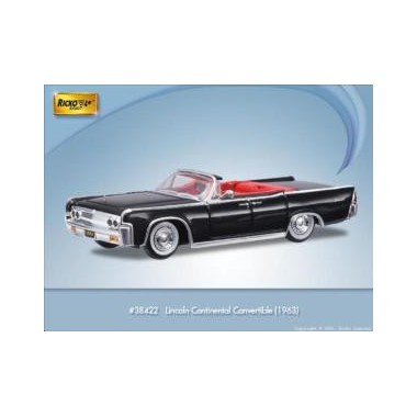 Miniature Lincoln Continental Cabriolet Noire 1963 Miniature Lincoln Continental Cabriolet Noire 1963