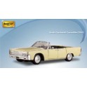 Miniature Lincoln Continental Cabriolet Jaune 1963