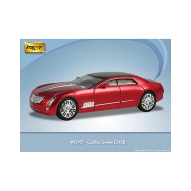 Miniature Cadillac Sixteen Rouge métallisé 2003