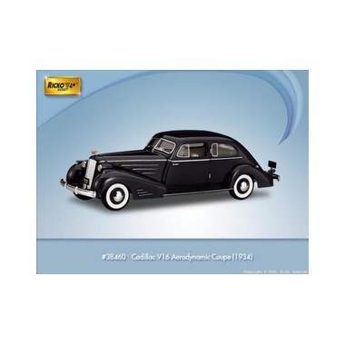 Miniature Cadillac V16 Aerodynamic Coupé Noire 1934