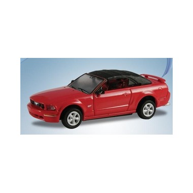 Miniature Ford Mustang GT Cabriolet capote fermée rouge 2005