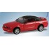Miniature Ford Mustang GT Cabriolet capote fermée rouge 2005