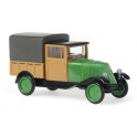 Miniature Renault NN plateau baché vert/beige