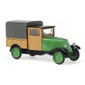 Miniature Renault NN plateau baché vert/beige