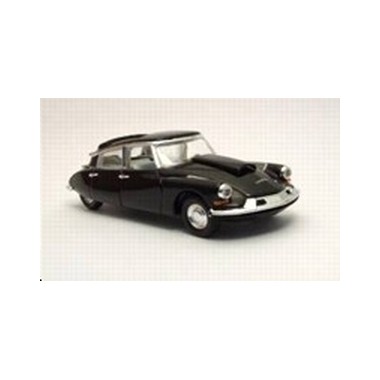 Miniature Citroen DS19 Six cylindres Noire 1960