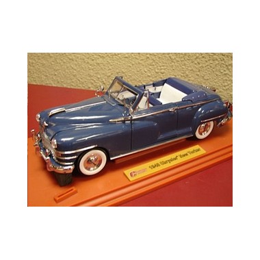 Miniature Chrysler New Yorker Bleue 1948