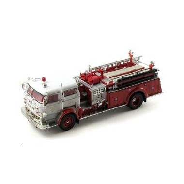 Miniature Mack C Fire Truck blanc 1960