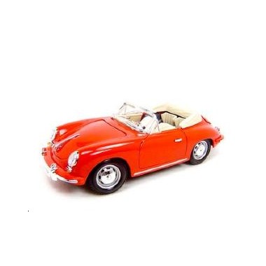 Miniature Porsche 356 Cabriolet Rouge 1961 Miniature Porsche 356 Cabriolet Rouge 1961