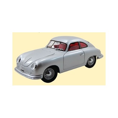 Miniature Porsche 356A Coupé gris métallisé 1950