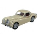 Miniature Jaguar XK 120 Coupe Champagne 1953