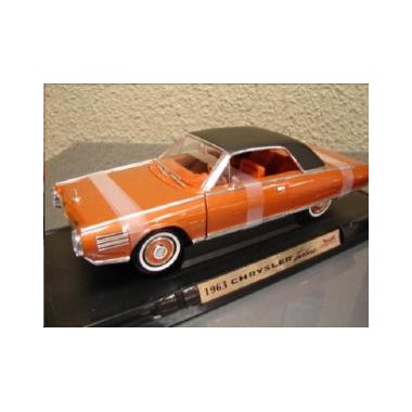 Miniature Chrysler Turbine Marron 1963 Miniature Chrysler Turbine Marron 1963