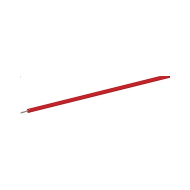 Cable électrique rouge 0.7 mm2 longueur 10m