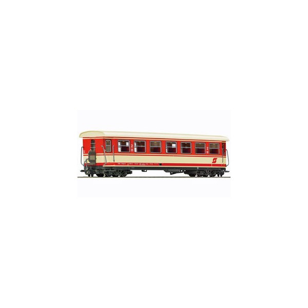 Voiture Voyageurs 2ème Classe OBB - Voie étroite HOe Roco 34024 - Autriche Neuve