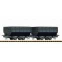 Wagonnets de mine, kit de 2 wagons