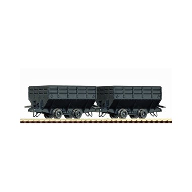 Wagonnets de mine, kit de 2 wagons
