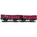 Chariots de roulement DR, kit de 2 wagons, Epoque 4