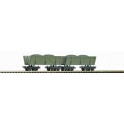 Wagonnets de transport de tourbe, kit de 2 wagons