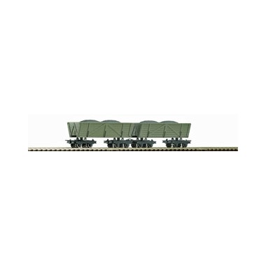 Wagonnets de transport de tourbe, kit de 2 wagons