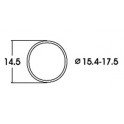 Bandages de roues AC Diam. 15.4mm a 17.5 mm, 10 pièces