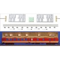 Eclairage intérieur wagons voyageurs, kit universel