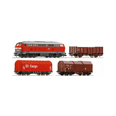 Coffret de départ analogique Locomotive Diesel BR 218 DB , Epoque 5