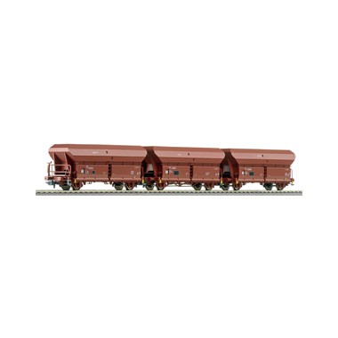 Coffret 3 wagons à déchargement automatique de la SNCB, Epoque 4