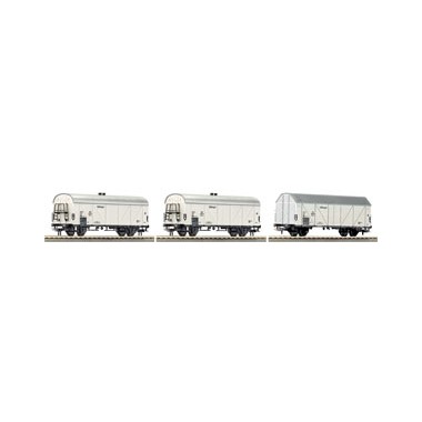 Coffret de 3 wagons réfrigérants de la DB, Epoque 3 Coffret de 3 wagons réfrigérants de la DB, Epoque 3