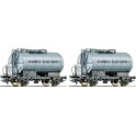Coffret de 2 wagons-citernes "Aarhus Oliefabrik" DSB, Epoque 3