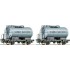 Coffret de 2 wagons-citernes "Aarhus Oliefabrik" DSB, Epoque 3