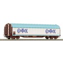Wagon bâché 8 essieux Rils Contrex Epoque 4/5