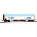 Wagon bâché 8 essieux Rils Contrex Epoque 4/5
