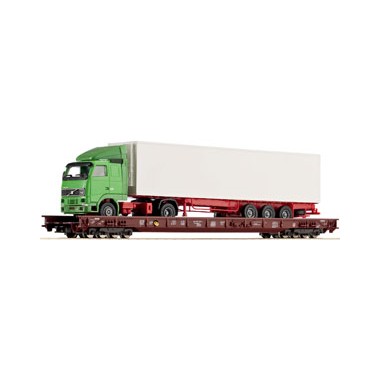Wagon intermédiaire à plancher bas pour ferroutage de la DB, Ep.4