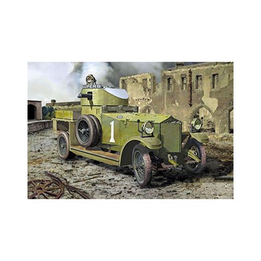 Maquette British Armoured Car (Pattern 1914), 1ere GM