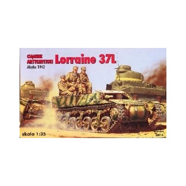 Maquette Chenillette "Lorraine" 37L capturée, 2ème GM 1941