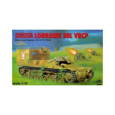 Maquette Chenillette Lorraine 38L, Bataille de Stonne, 2ème GM 1940