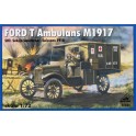 Maquette Ford T Ambulance M 19171, 1ère GM
