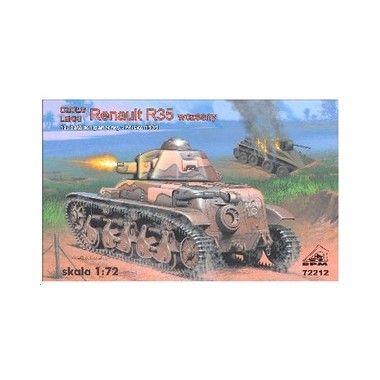 Maquette Char léger Renault R35 1938 (Début production), 2ème GM