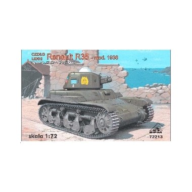 Char Léger Renault R35 Solido France - 1:50 - Métal - N°233 01/73 - Neuf