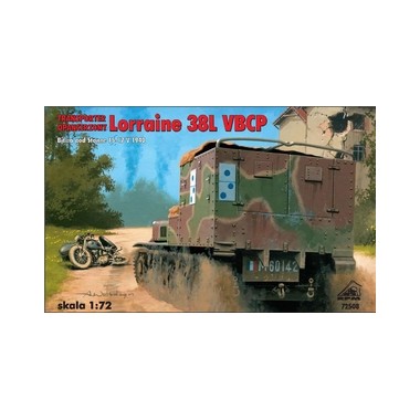 Maquette Chenillette blindée Lorraine TRC 38L VBCP, 2ème GM 1940