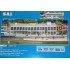 Maquette gare SNCF Nogent TGV avc chariots de quai