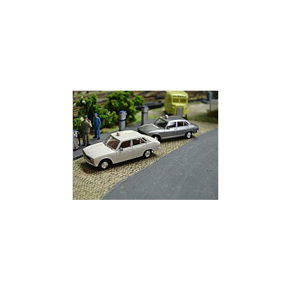 Miniature 1/43 Peugeot 504 Taxi Madrid – Minimini Label 43 – Blanche, Occasion