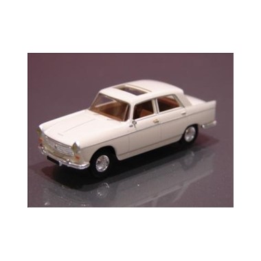 Miniature Peugeot 404 Toit Vitré Blanche