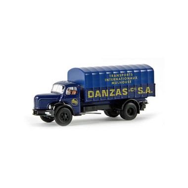 Corgi Military 1/50 - Berliet GLR8 Baché Transport De Troupes - 73801