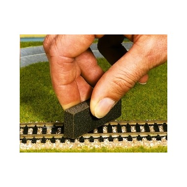 Gomme de nettoyage de rails