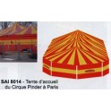 Tentes d'accueil du cirque Pinder Paris