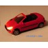 Miniature Peugeot 206 Cabriolet Bleu, Phares eclairés