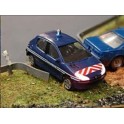 Miniature Peugeot 206 Gendarmerie, Phares + Gyro fonctionnels