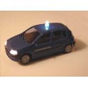 Miniature Renault Clio 2 Gendarmerie, Phares + Gyro fonctionnels