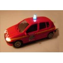 Miniature Renault Clio Pompiers Vosges Phares gyro fonctionnels
